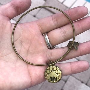 Alex and Ani paw print bracelet